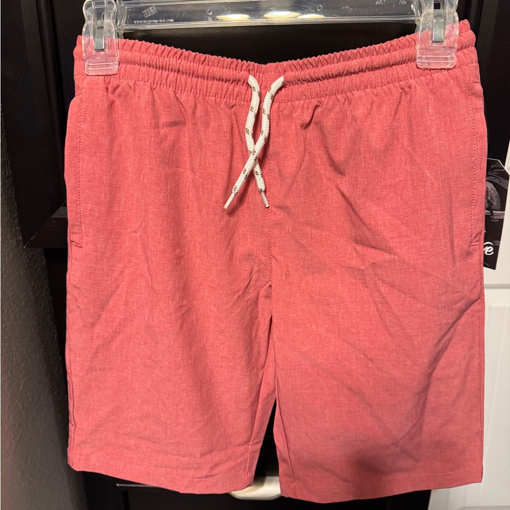 First wave boys  Red Swim Shorts